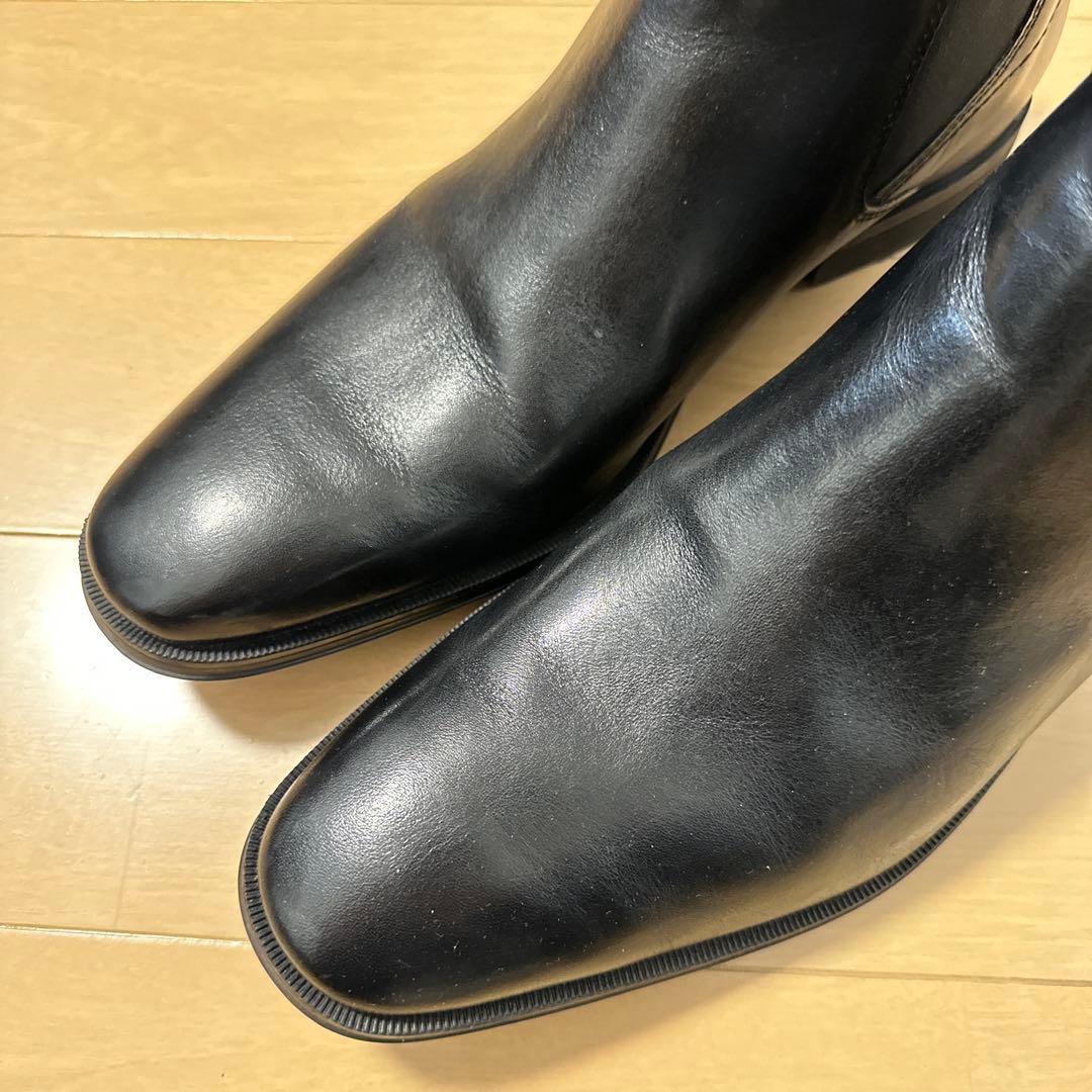 Clarks ブラック サイドゴアブーツ　値下げ可能　26.5cm 27.0cm