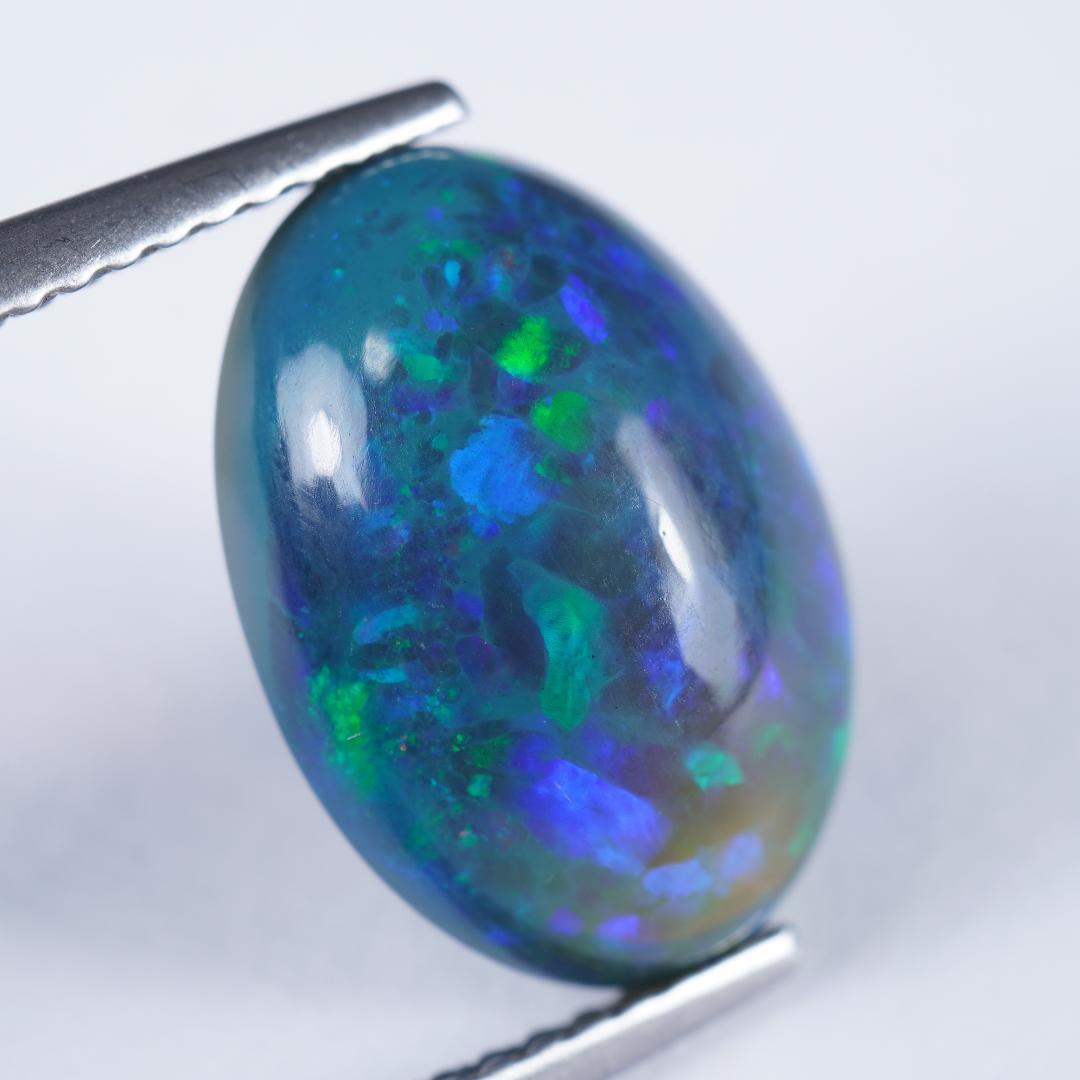 4.36ct ハニカムブラックオパール エチオピア産 - メルカリ