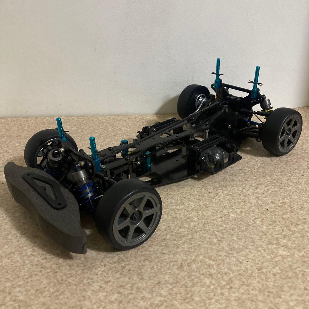 タミヤ ラジコン TA-04 カーボンダブルデッキ仕様 TRF ダンパー - メルカリ