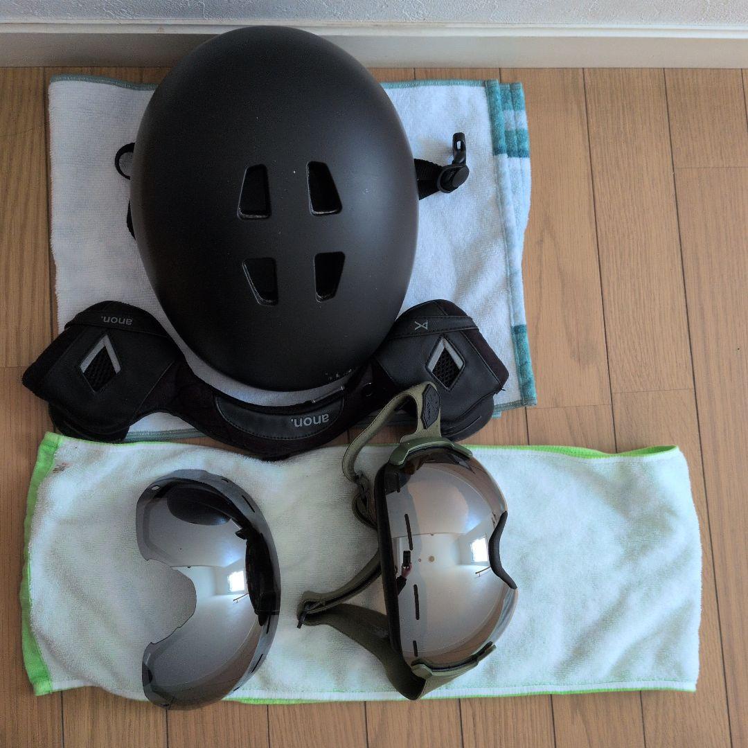 スノボ（ヘルメット、ゴーグル）セット Amazon | InnerKing スキー/スノボ ヘルメット＋ゴーグル 2点セット