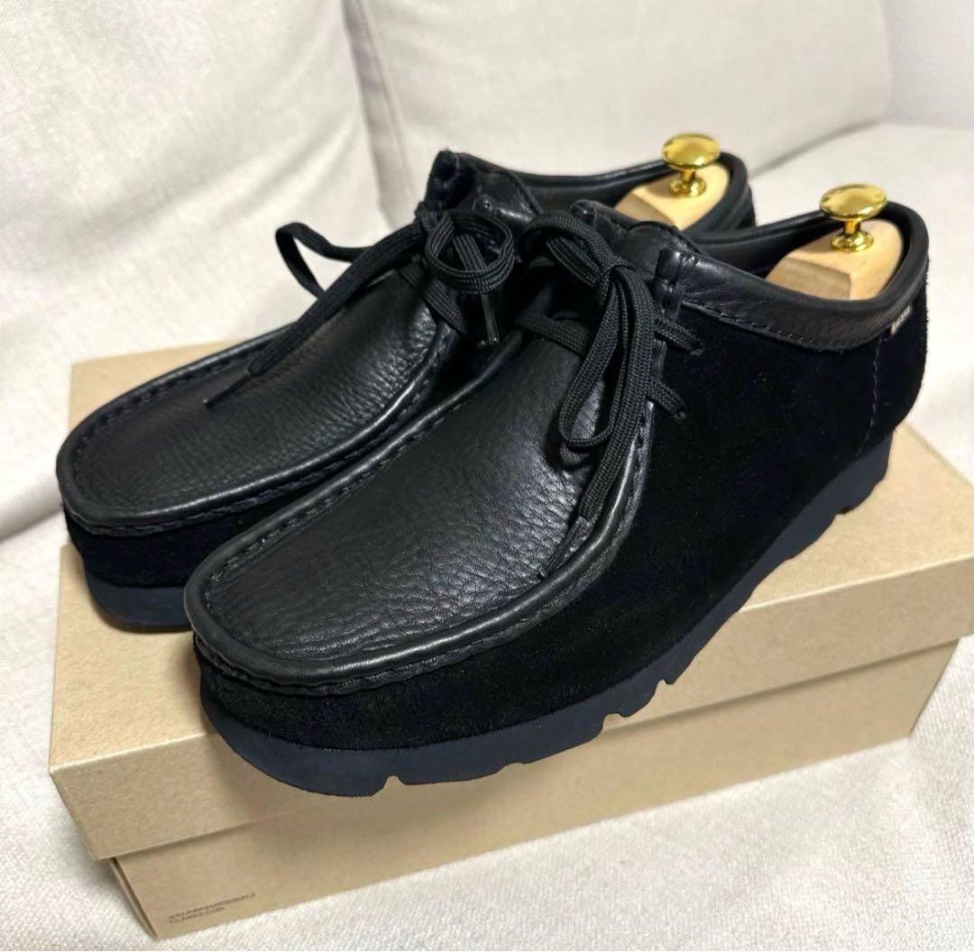 【極美品】激レア　クラークス　ワラビー　ジャーナルスタンダード　別注　26.5 ジャーナルスタンダード別注のクラークス「GORE-TEXワラビー」にレザー