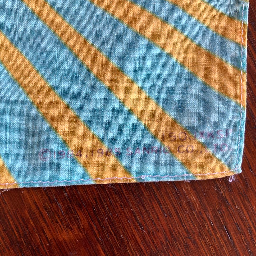 レトロサンリオ ハンカチ みんなのたあ坊旧デザイン ビンテージ