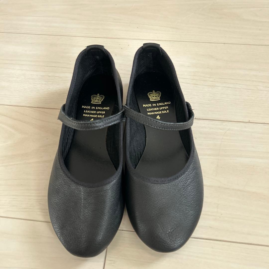 【新品】22.5CROWN｜レザーストラップジャズシューズ ワンストラップ