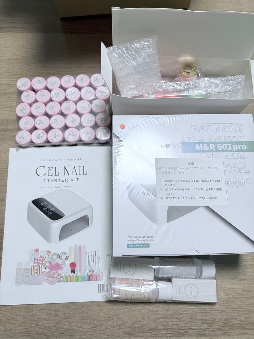 ジェルネイルスタートキット M&R 602pro