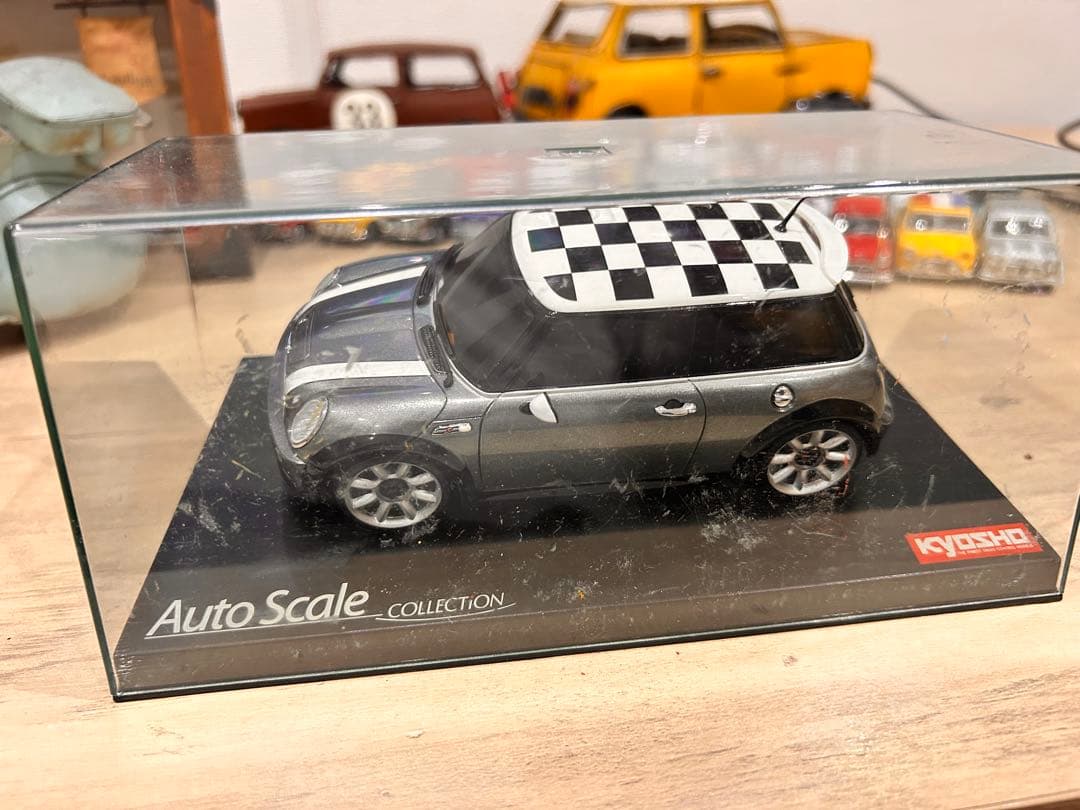 新品　京商 Mini Cooper 1/64 オートスケール　ミニクーパー Amazon | 京商 MINI-Z MINI COOPER S メタリックブルー ミニッツ ミニ