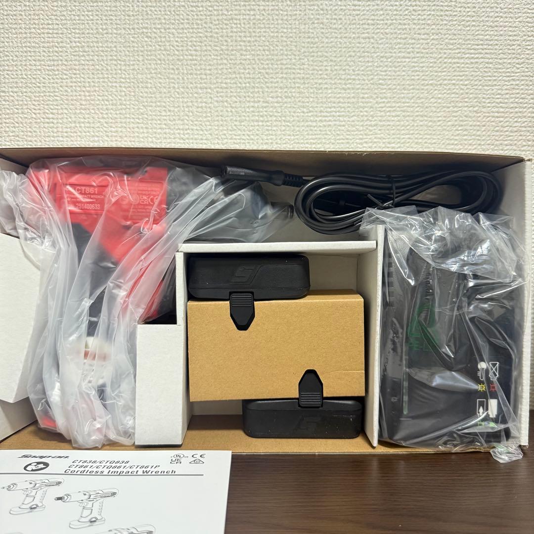 スナップオン 14.4V 3/8 コードレスインパクト CT861J2