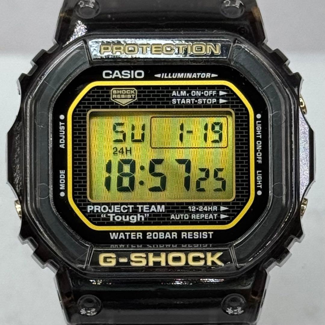 極美品 CASIO G-SHOCK DW-5030D 30周年限定 ブラック - メルカリ