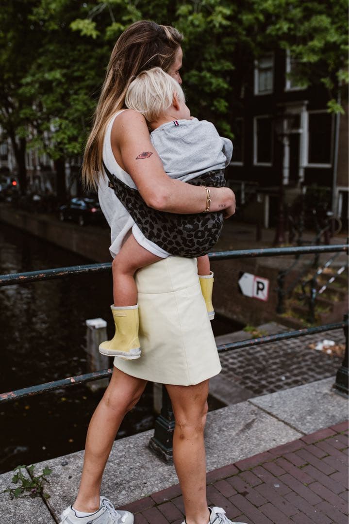 未使用に近い】WILDRIDE アクティブキャリー グレー レオパード - メルカリ