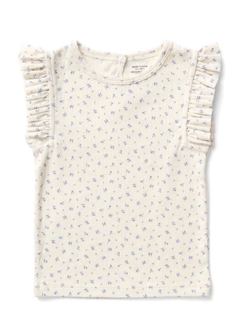 SOOR PLOOM Frill Tee Blueberry 8y - メルカリ