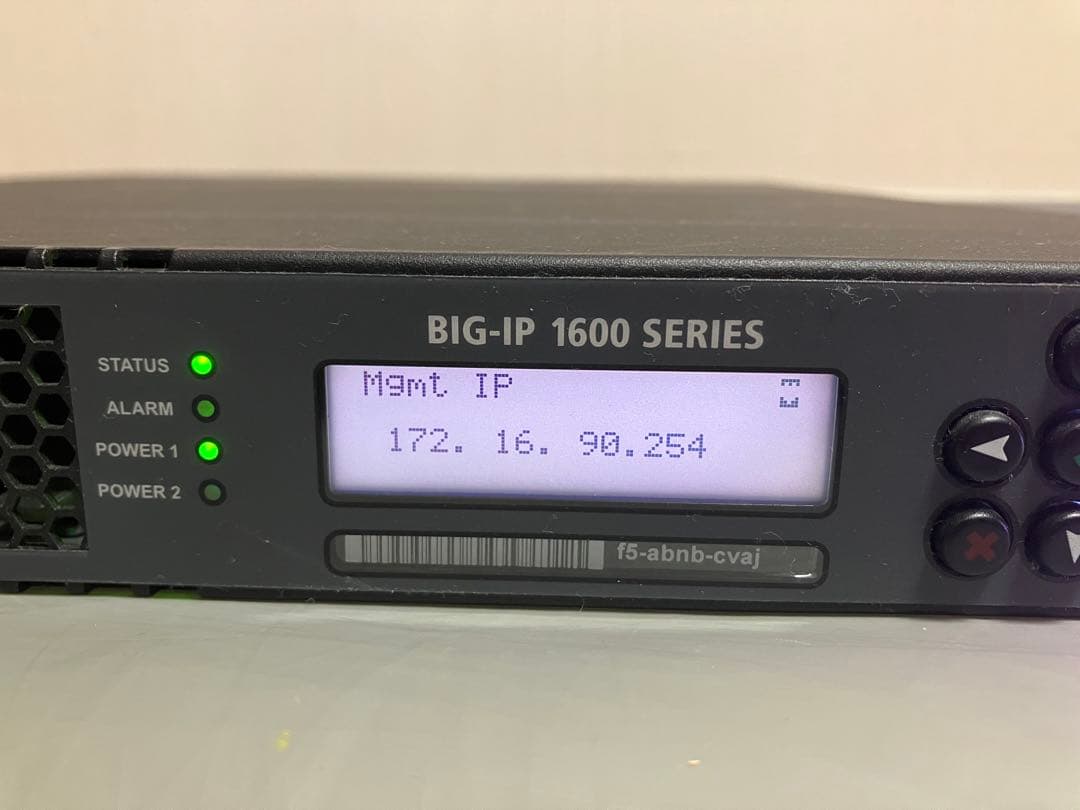 通電済】F5 BIG-IP 1600 ロードバランサ 静音ファン実装 - メルカリ