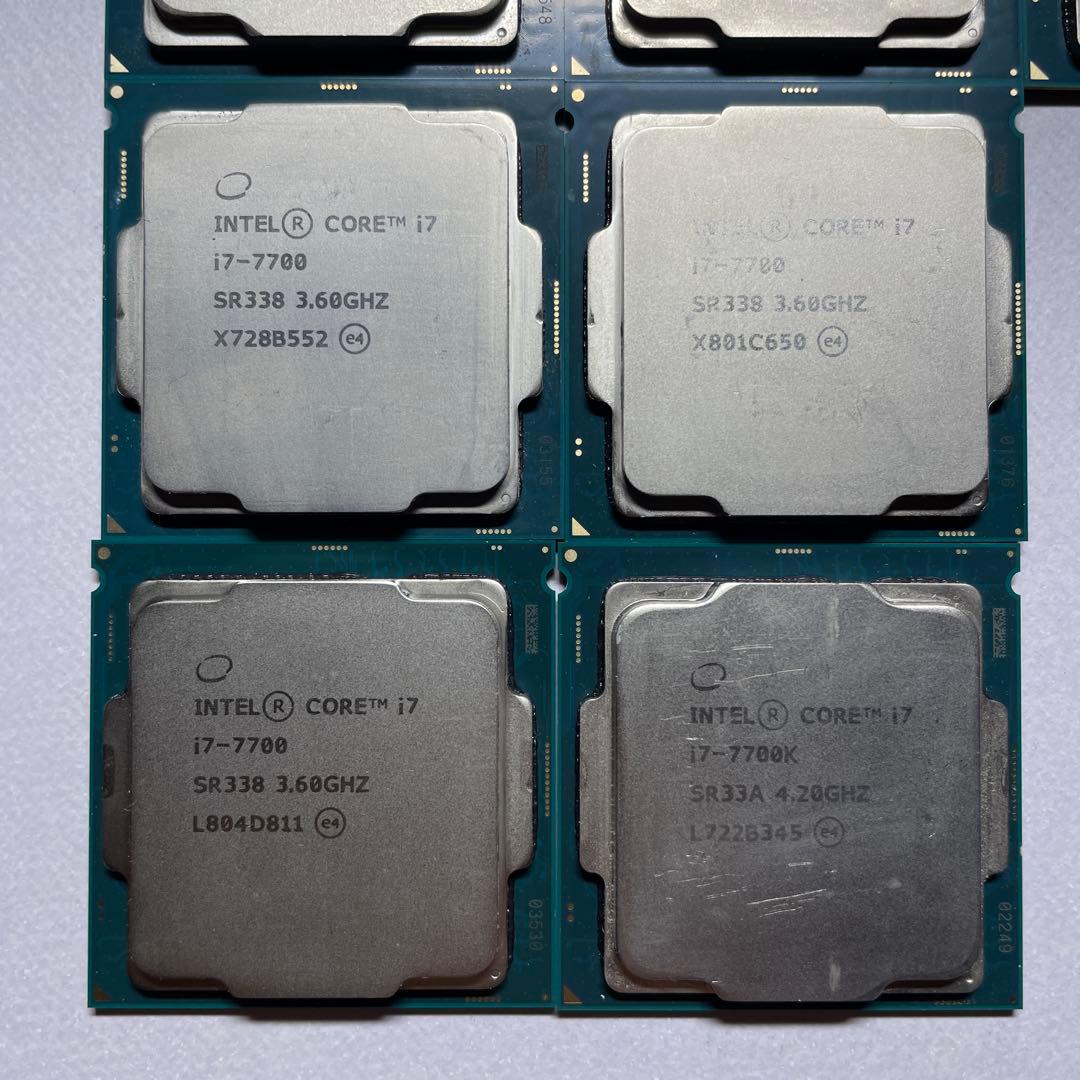 Intel Core i7-7700 CPU 3.60GHz ②