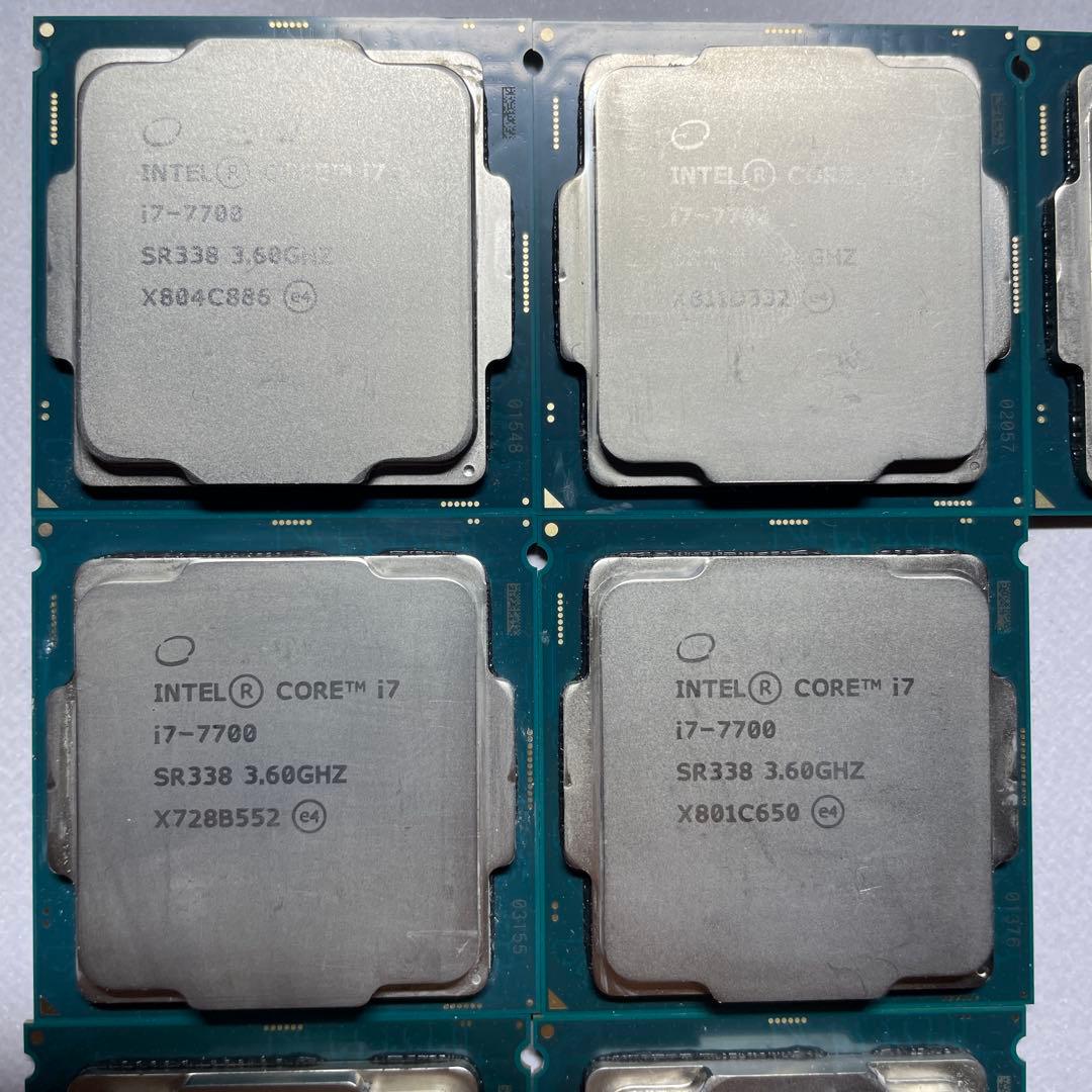 Intel Core i7-7700 CPU 3.60GHz ②