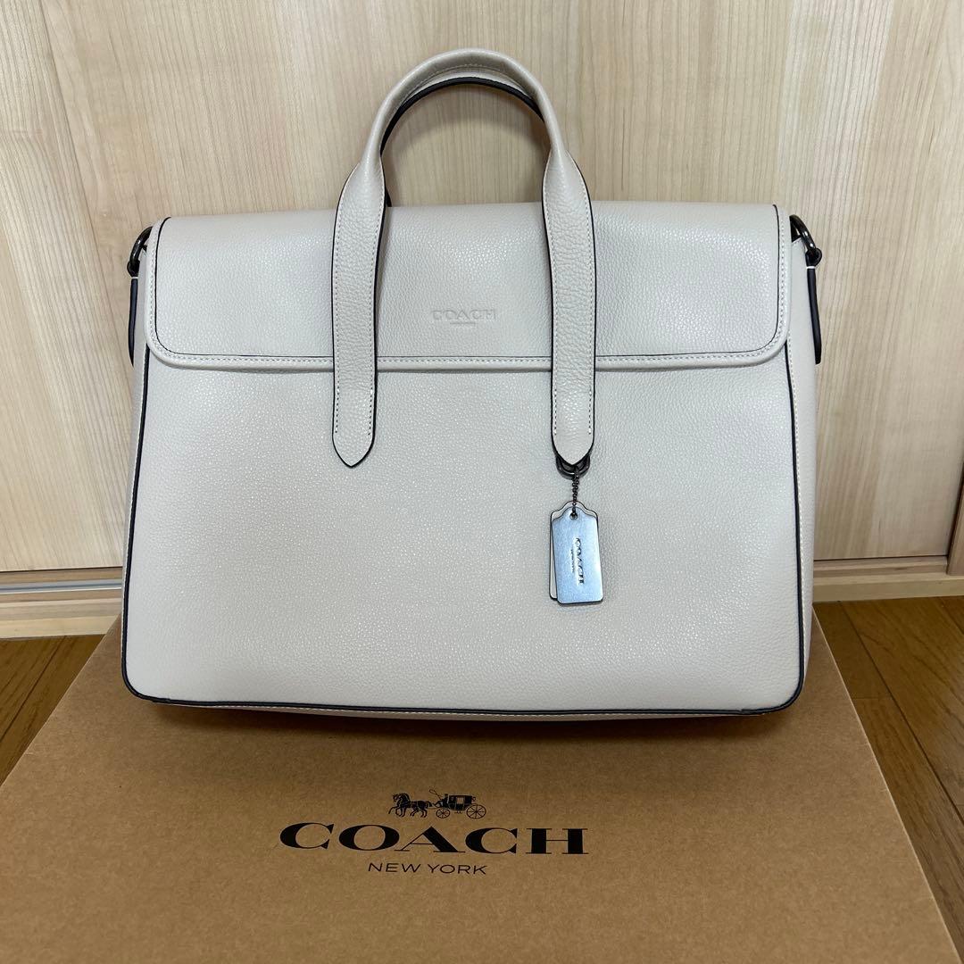 新品未使用 コーチ サリバン ポートフォリオ ブリーフ 希少カラー