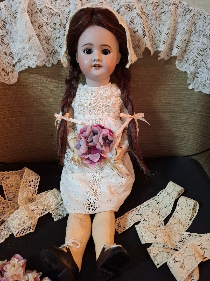 アンティーク☆ビスクドール☆SFBJ☆ジュモー☆ミニョネット☆フランス