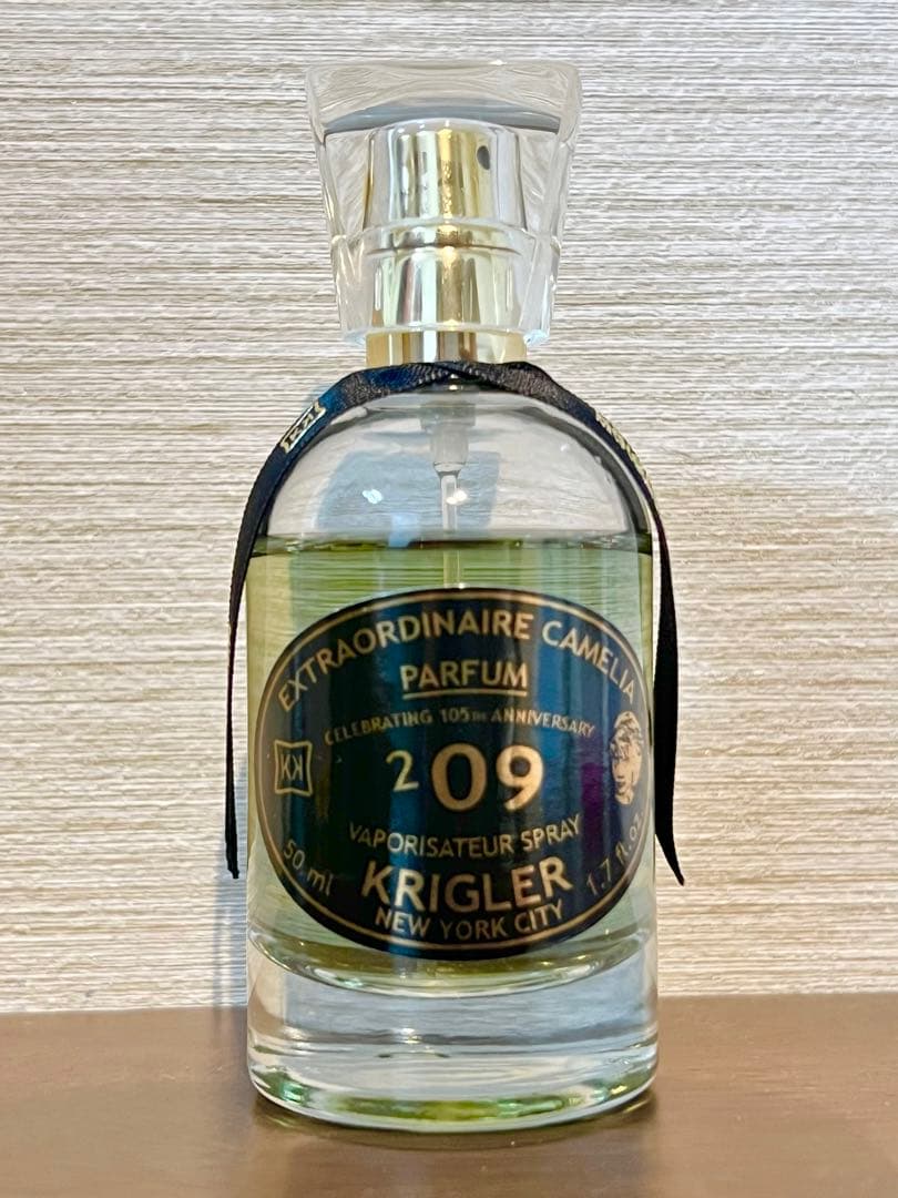 KRIGLER クリグラー　香水　No.209 Discover EXTRAORDINAIRE CAMELIA 209 Perfume by Krigler: Fresh & Floral