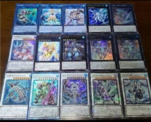 大会優勝構築】遊戯王 構築済みデッキ 55枚 海皇水精鱗 水属性 本格