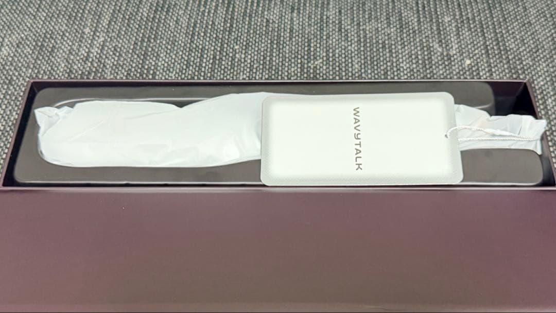 wavy talk スチームストレートブラシ ホワイト - メルカリ