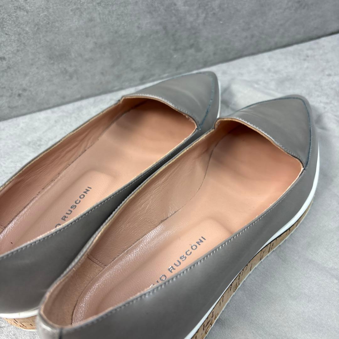 展示品新品！ファビオルスコーニ グレージュ ポインテッド