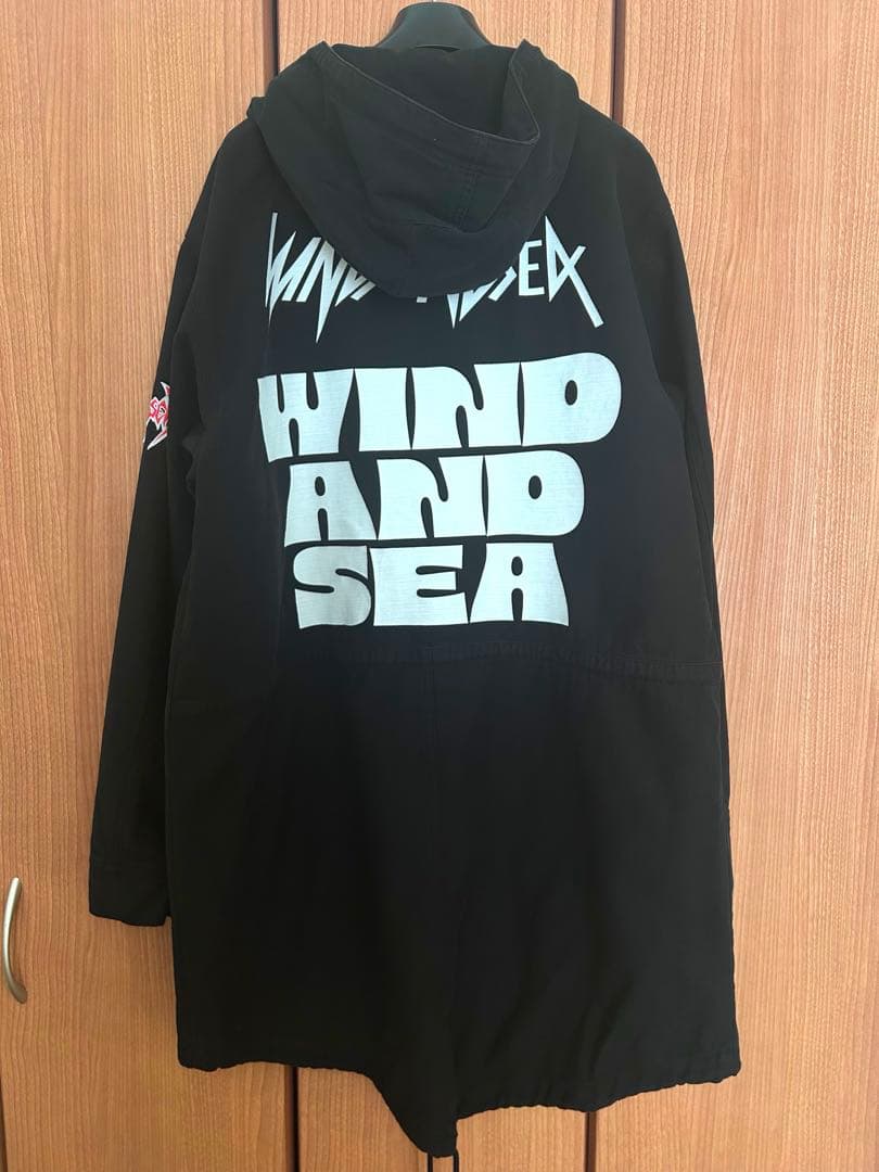 ジャケット・アウター WIND AND SEA Band Field Parka \"Black\"