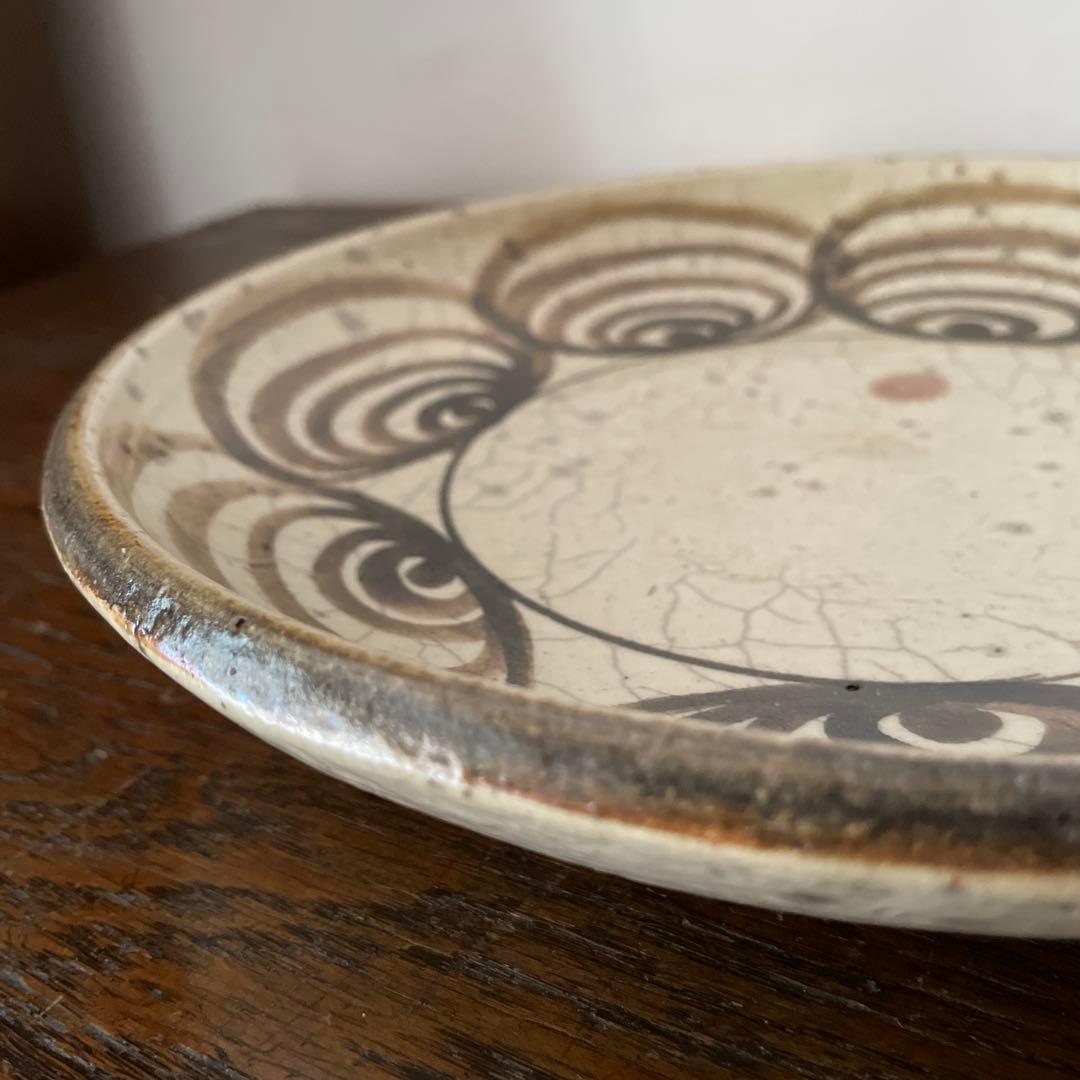 瀬戸 馬の目皿 大皿 皿