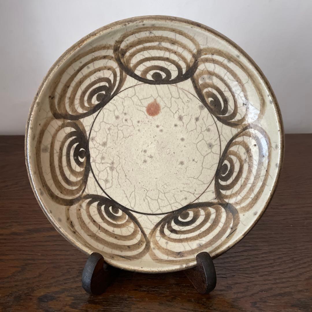 瀬戸 馬の目皿 大皿 皿