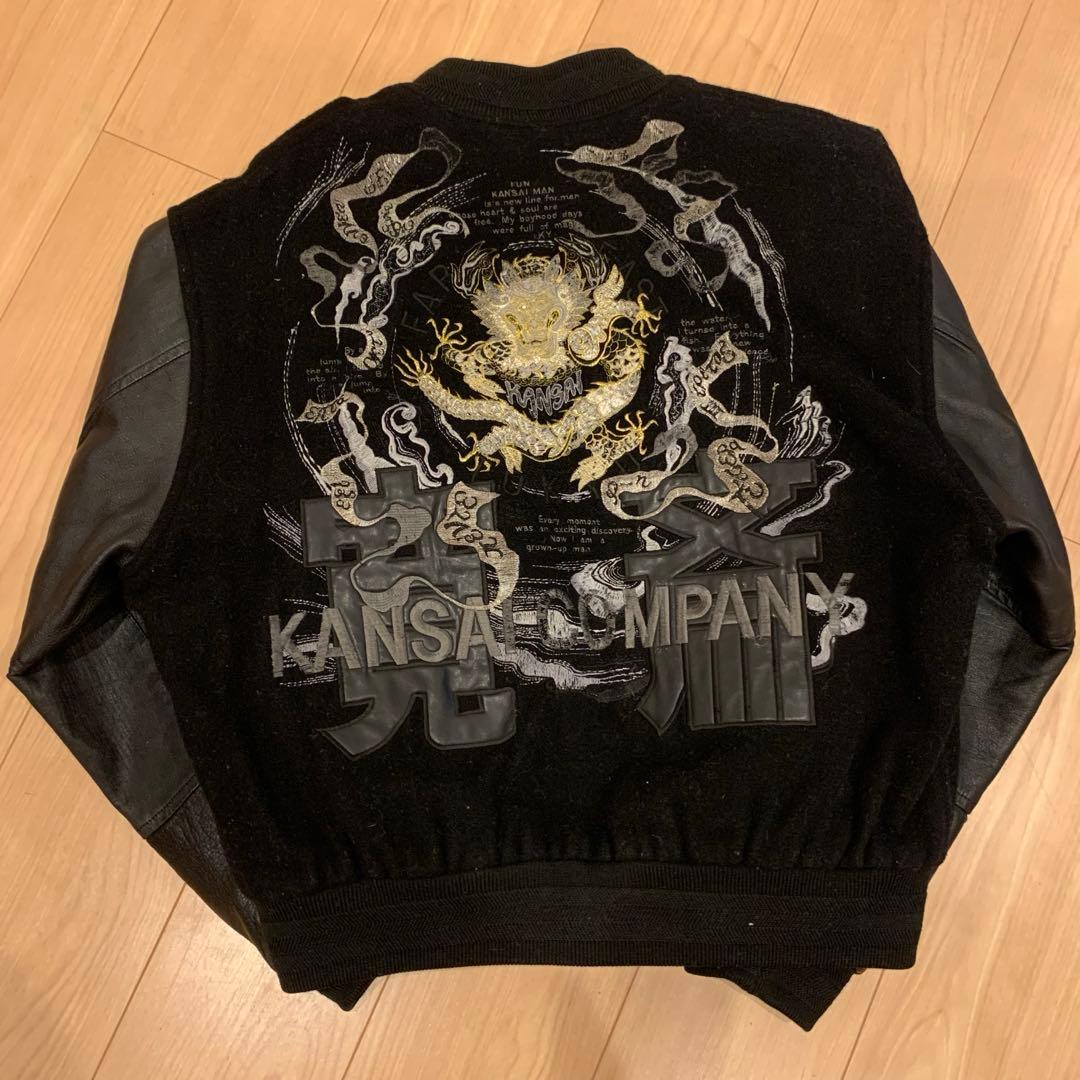 最終値下！KANSAI 刺繍スタジャン - メルカリ