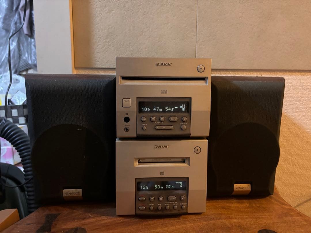 SONY Qbric ソニー キューブリック ミニコンポ CMT-101 - メルカリ