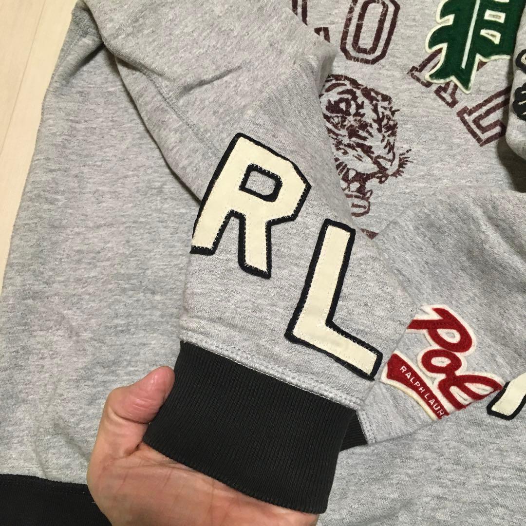 ポロラルフローレン ワッペン スウェット XS ラルフローレン