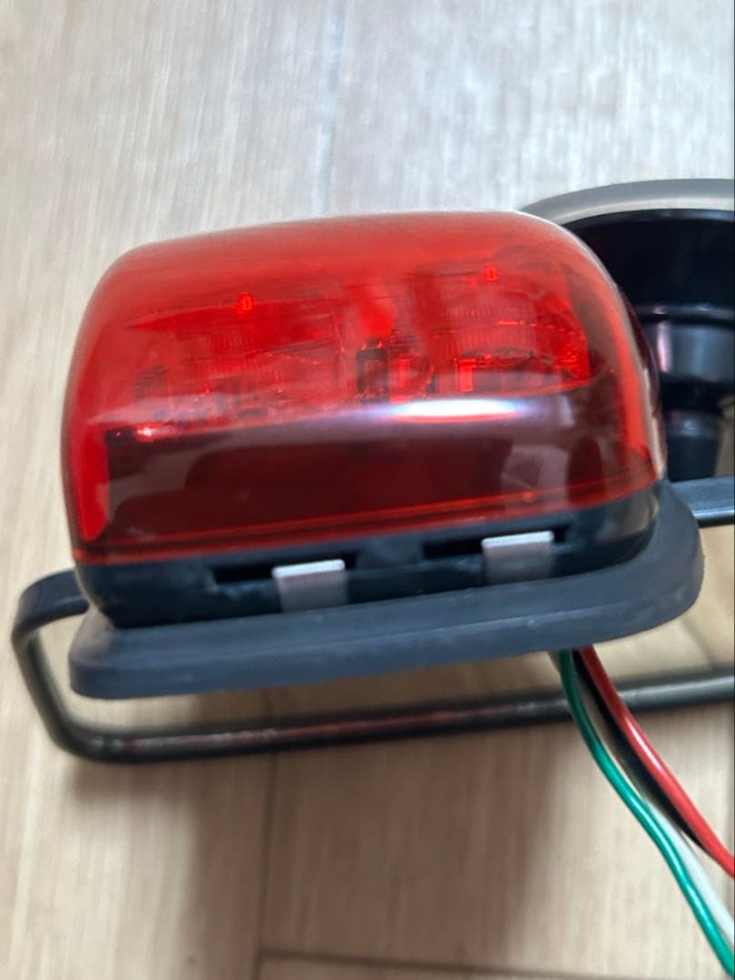 まる様検討中 パトランプ PATLITE LED補助警告灯 パトカー - パーツ