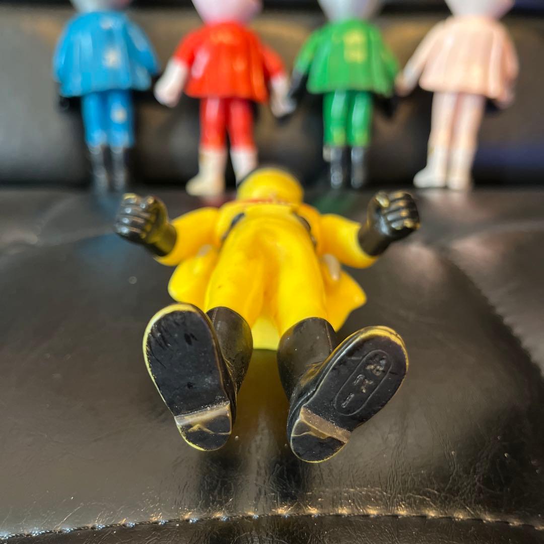 ゴレンジャー ソフビ 当時物 - メルカリ