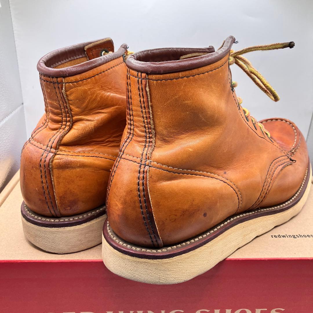 ☆美品☆ 98年製刺繍縦羽タグRed Wing 875 US 6.5E