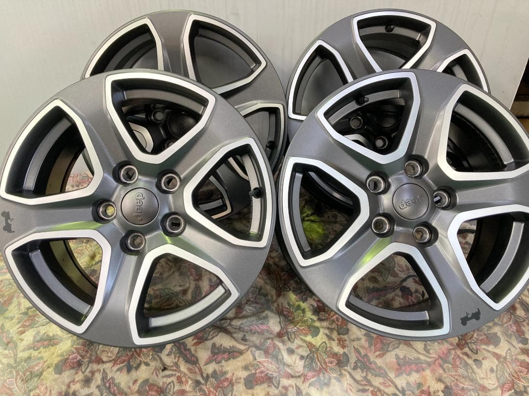 【JLラングラー/スポーツ】 純正ホイール4本セット+ナット MOPAR製 純正ホイール対応 ホイール・ナット 14x1.5mm 4ヶセット