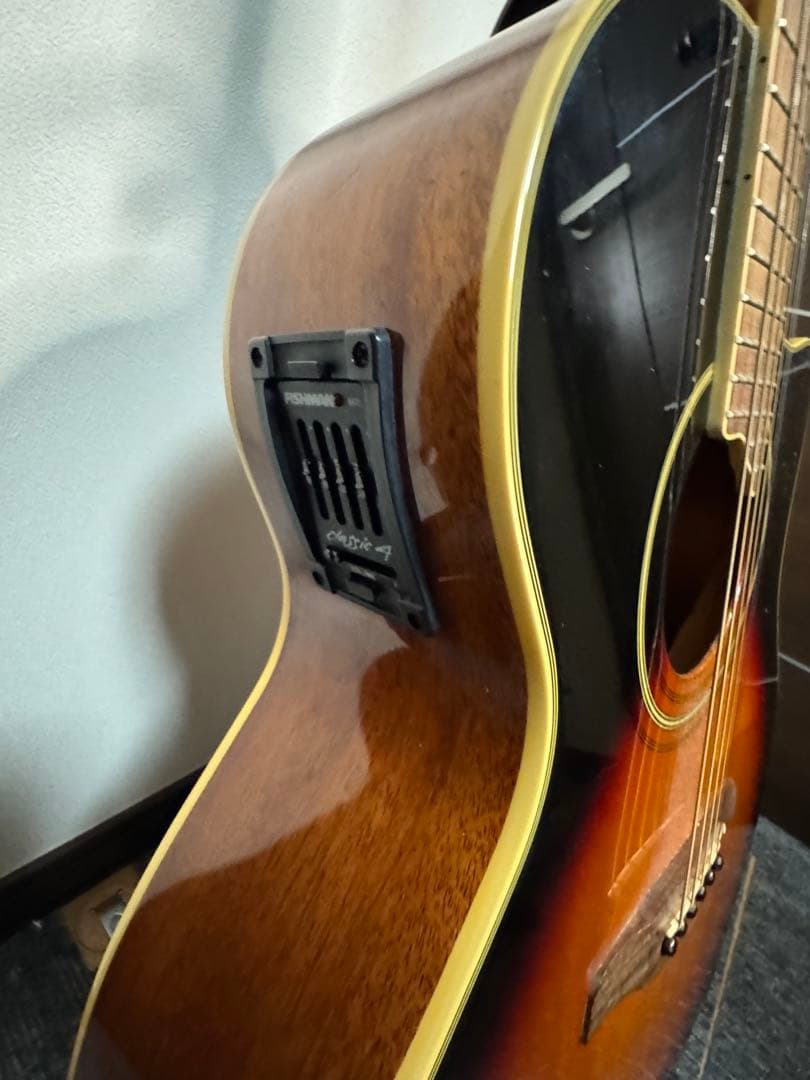 ジャンク品】S.Yairi YF-301 サンバースト エレアコ