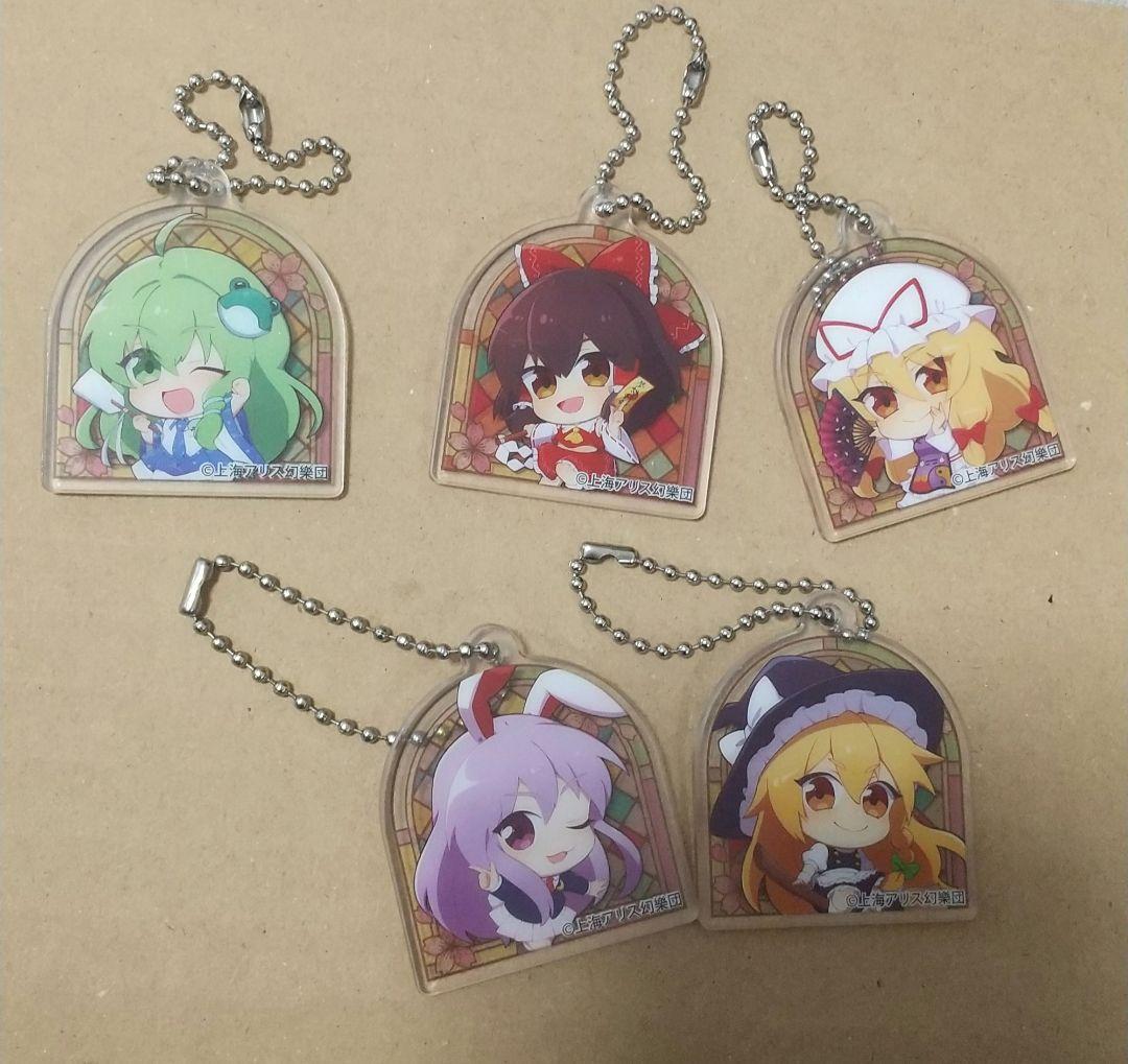 東方Project コレクトアクリルキーチェーン 100均 - メルカリ