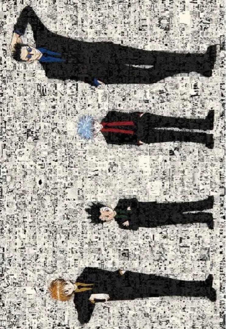 冨樫義博展 HUNTER×HUNTERパズル完成 黒縁額付き - メルカリ