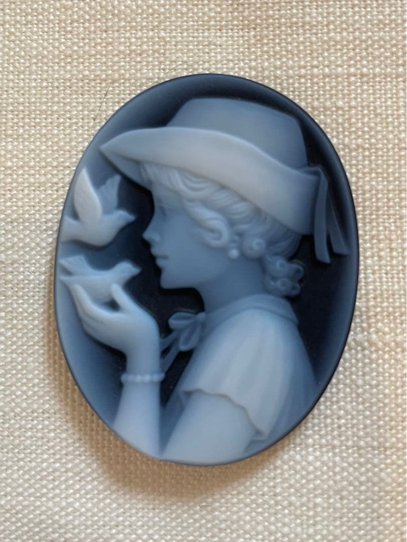 F.W.Klein ストーンカメオ ルース ドイツ製