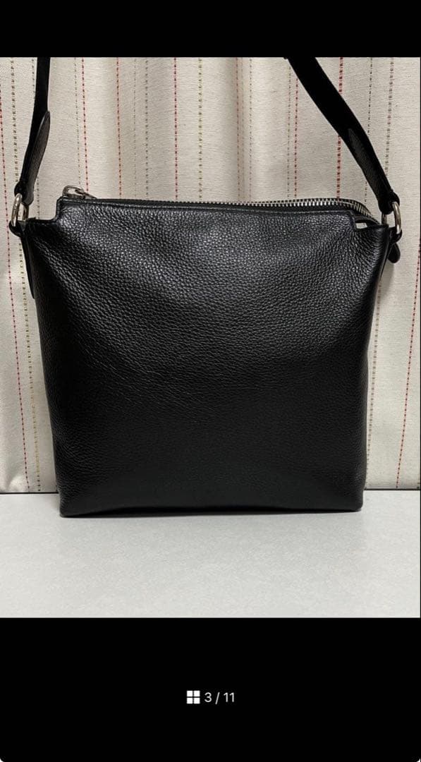 mmm様 コーチ メンズバッグ COACH メンズ ペブルレザー ブラック