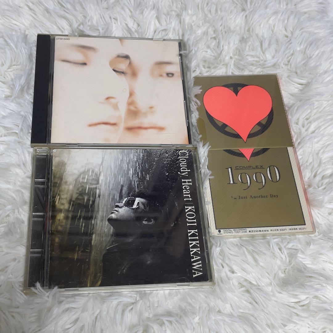 吉川晃司 & COMPLEX アルバム2枚＋「1990」8cmCD - メルカリ