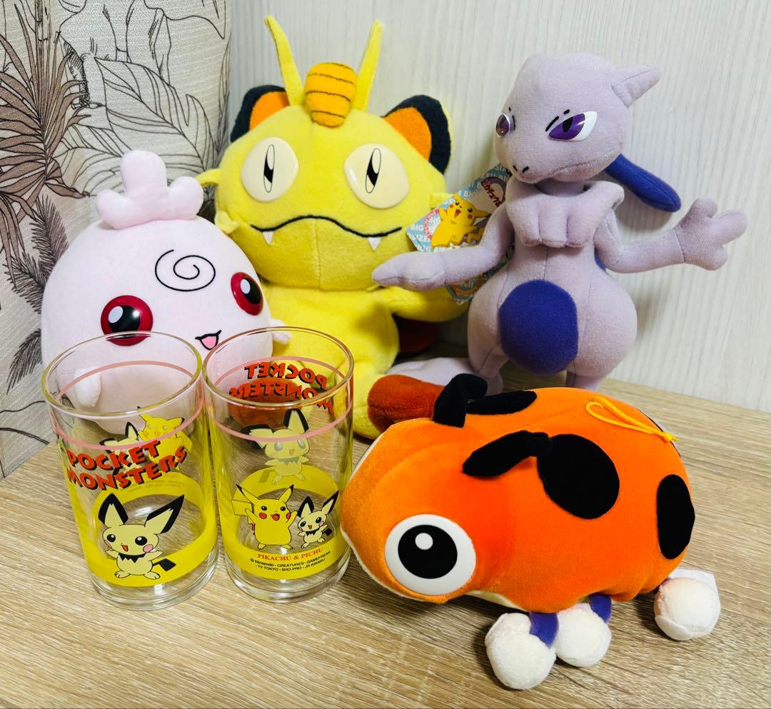 ポケットモンスター 初期 ぬいぐるみ まとめ売り レトロ - メルカリ