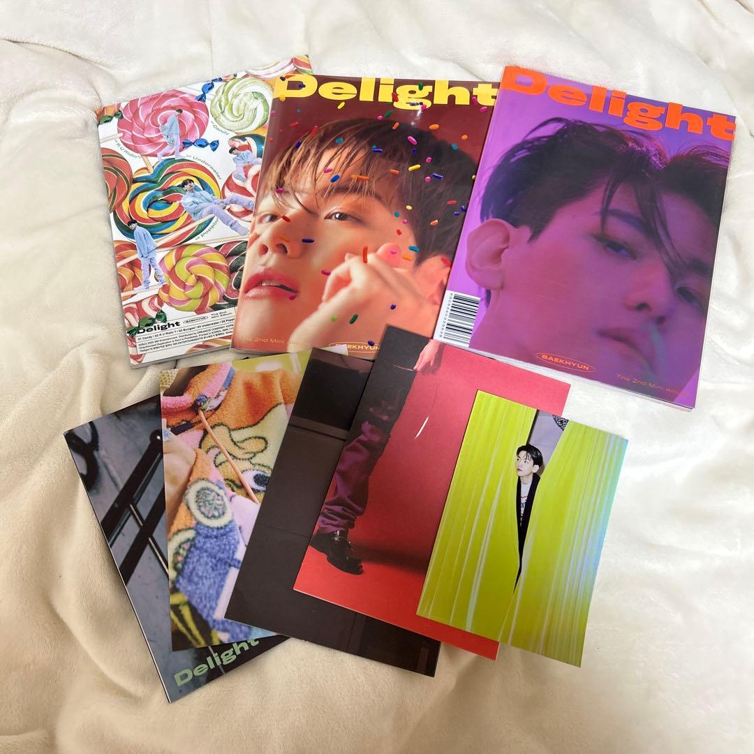 Baekhyun Delight アルバム ポスター付き - メルカリ