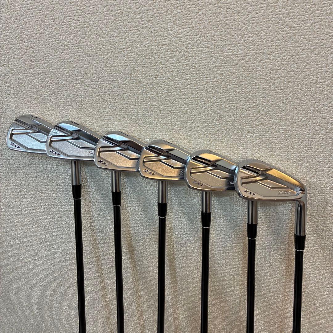 美品　スリクソン　zx7 アイアン 5〜P（6本） RAUNE i90S スリクソン（SRIXON）（メンズ）ZXi7 ゼットエックスアイ アイアン