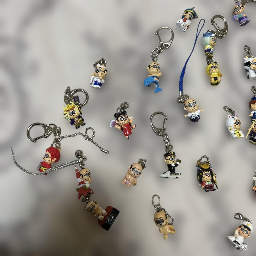 カトちゃん 加トちゃん ご当地ストラップ 37個セット（背景のカード