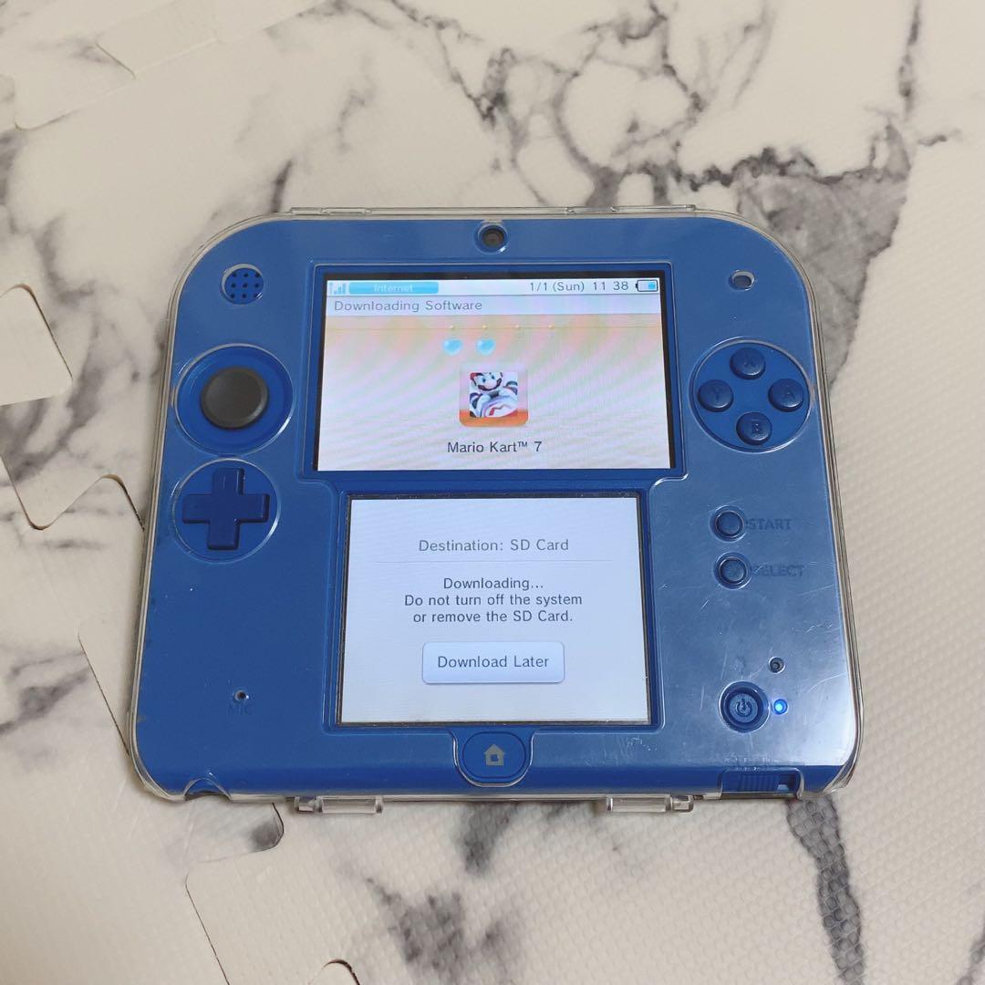 値下げ 北米版 3ds 2ds マリオカート7 本体 - メルカリ