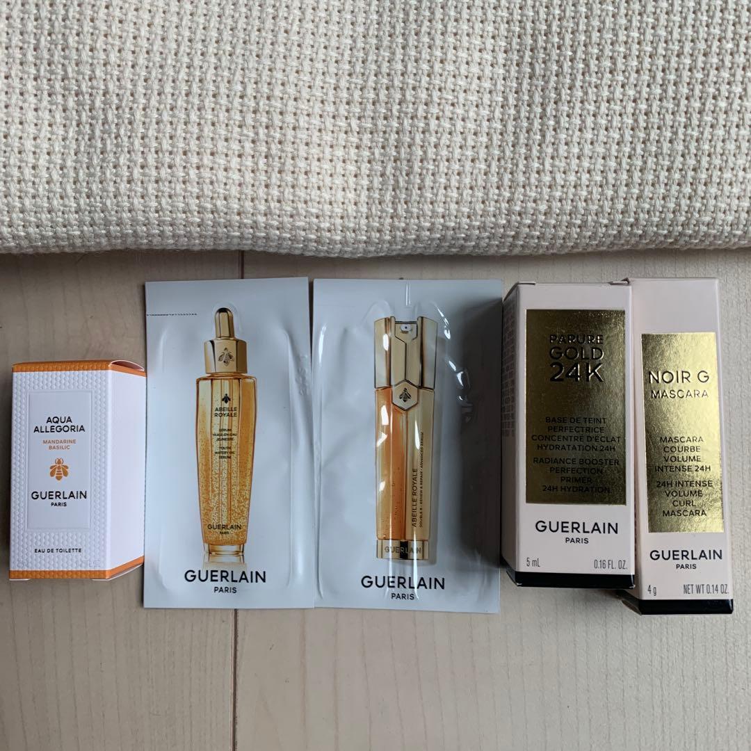 新品 ゲランノベルティポーチとサンプルセット - メルカリ