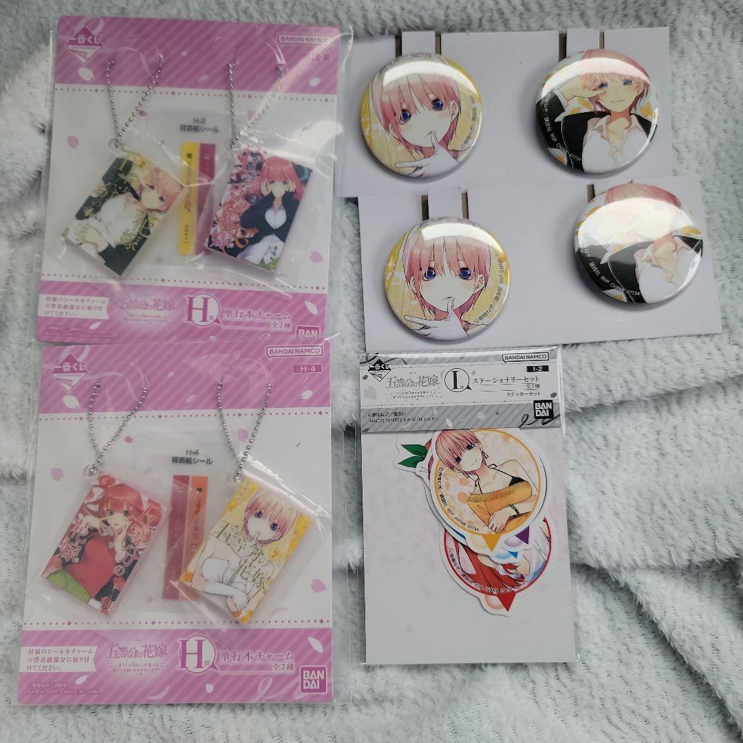 五等分の花嫁 一番くじ A賞中野一花 バストアップアクリルボード