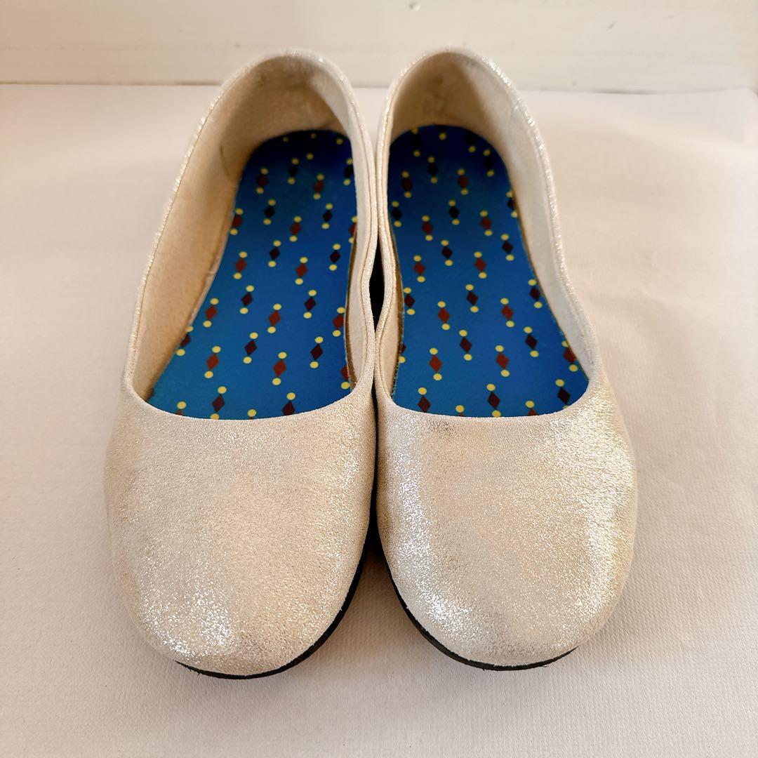 fs/ny バレエシューズ “sloop” ANKARA white