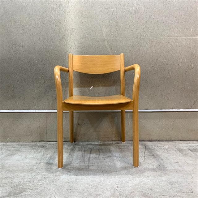 無印良品オーク材ダイニングアームチェア オーク材ダイニングアームチェア | 無印良品
