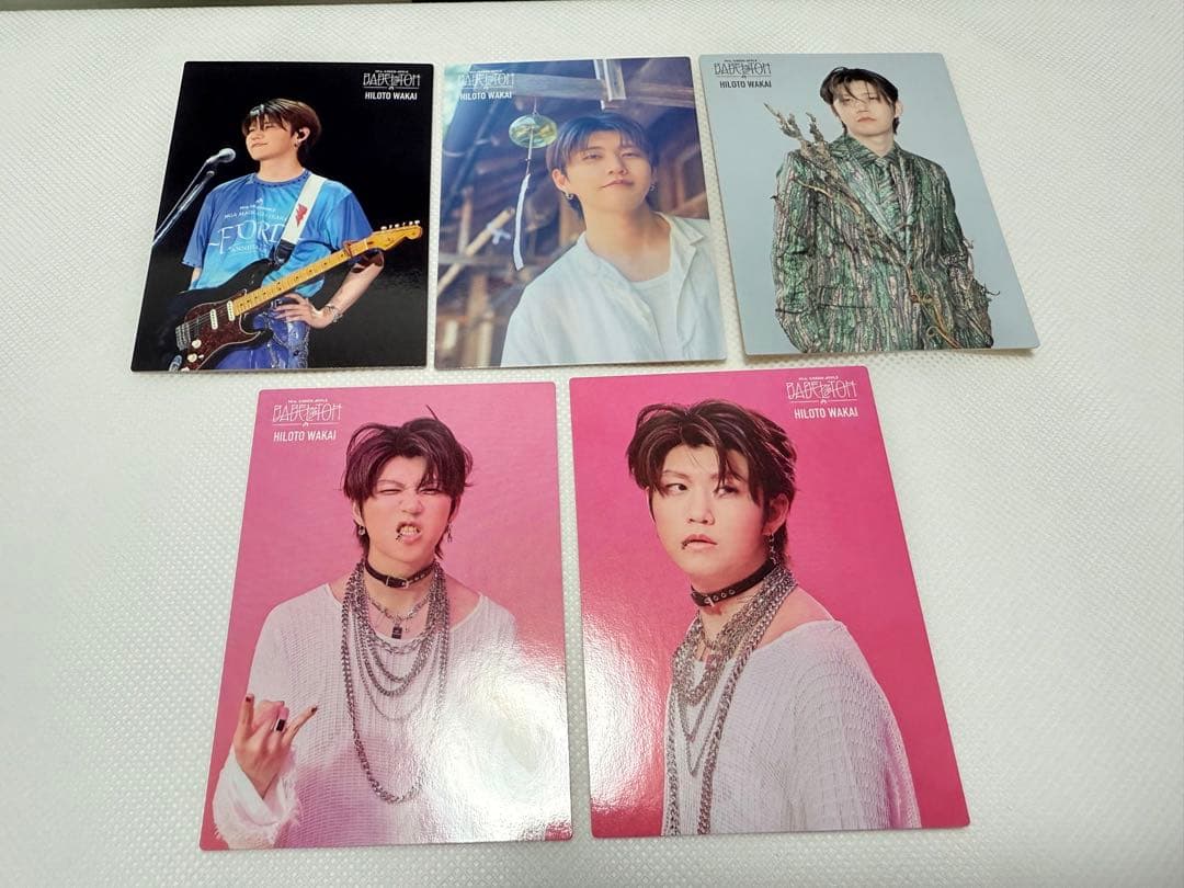 Mrs. GREEN APPLE バベルの塔 フォトカード 若井滉斗5枚セット - メルカリ