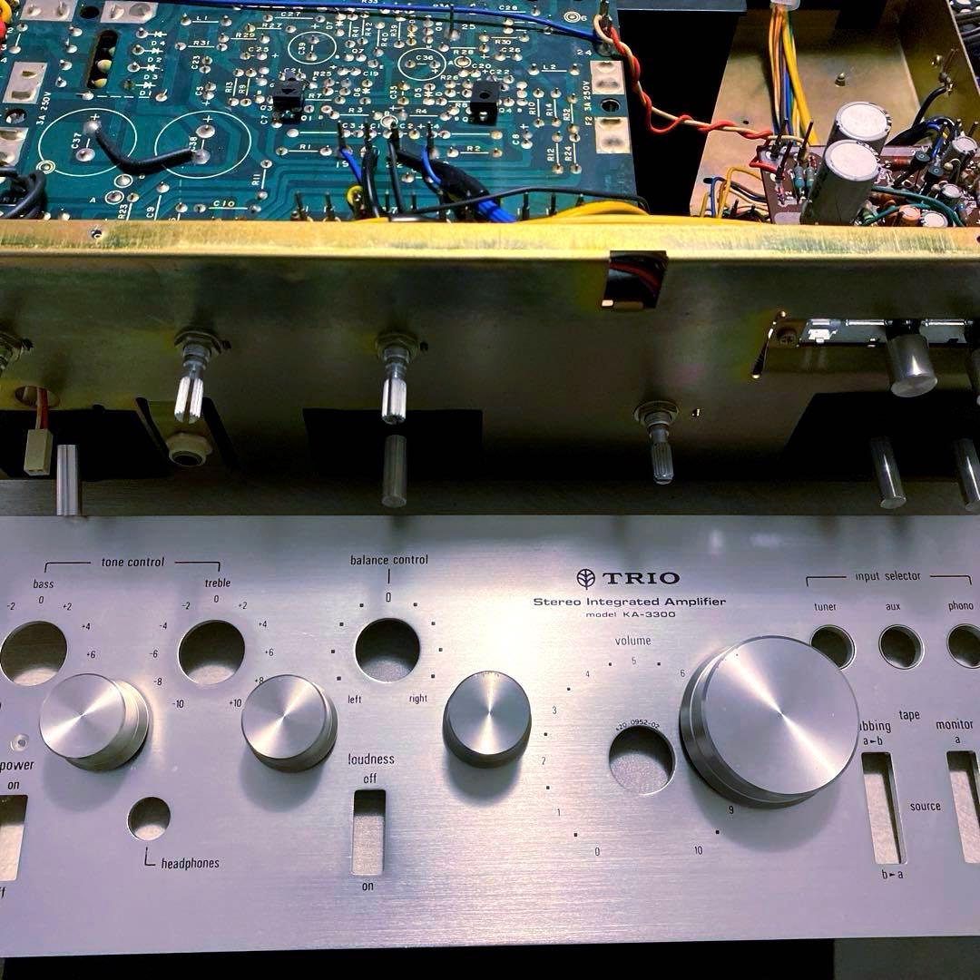 TRIO プリメインアンプ KA-3300 動作品トリオ - メルカリ