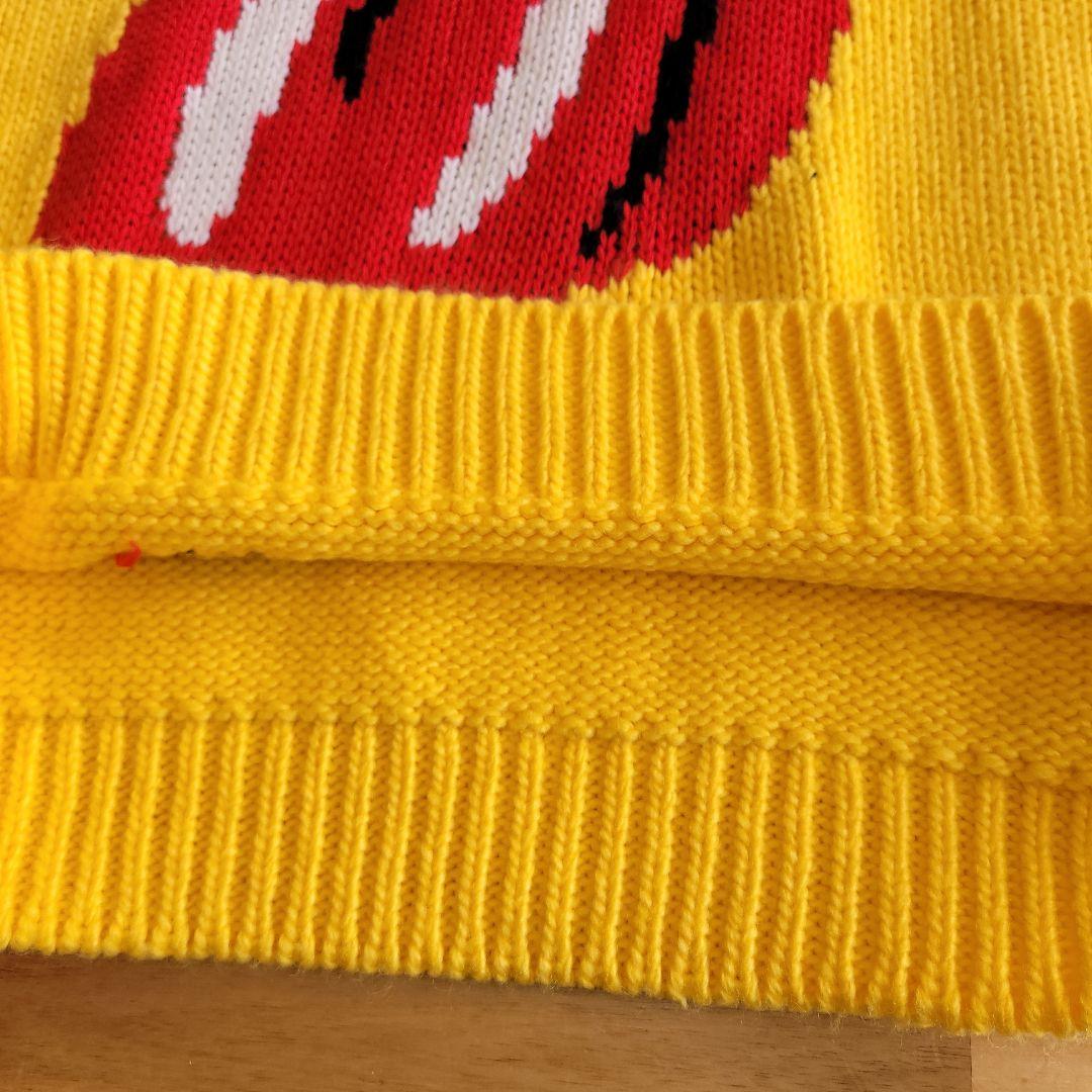 DONCARE Rolling Stones 舌ロゴ ニットセーター - メルカリ